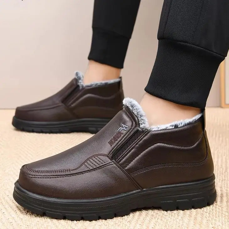 Men's Waterproof Warm Winter Snow Boots