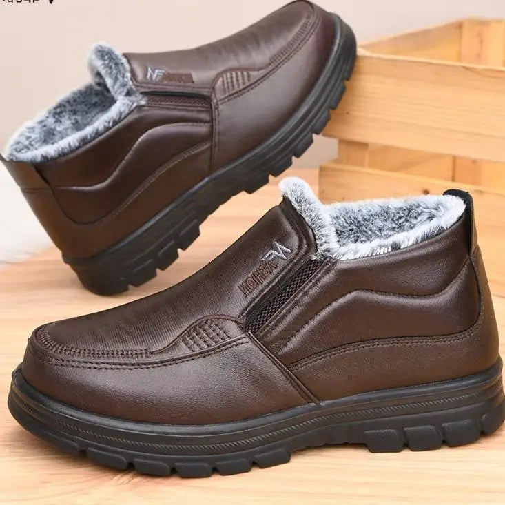 Men's Waterproof Warm Winter Snow Boots