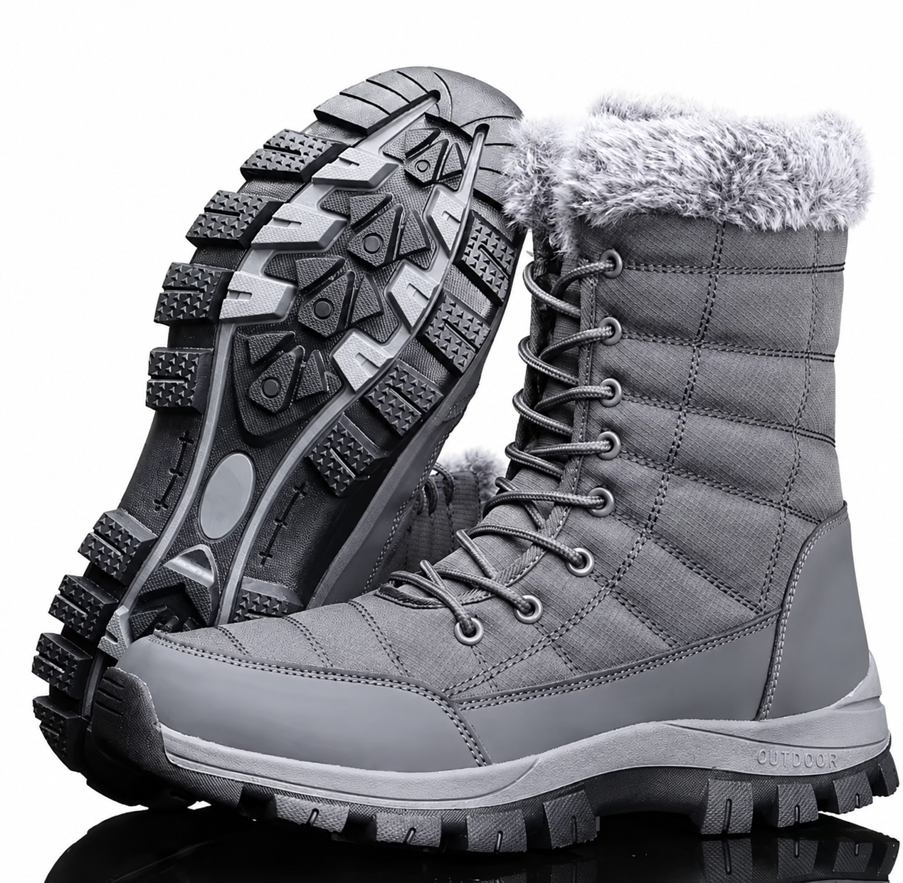 Unisex Warm Anti-Slip Winter Snow Boots